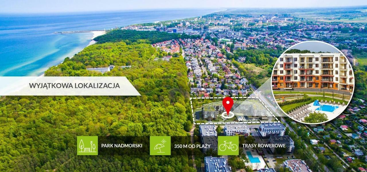 Polanki Park Apartman Kołobrzeg Kültér fotó